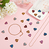 DIY Valentine's Day Bracelet & Necklace Making Kits DIY-PH0003-14-4