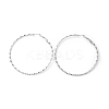 304 Stainless Steel Hoop Earrings EJEW-S250-01A-P-4