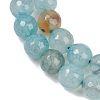 Natural Dragon Veins Agate(Dyed & Heated) Beads Strands G-M437-C01-01S-4
