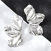 Non-Tarnish 304 Stainless Steel Stud Earrings for Women LS-EJEW-Z057-01P-3