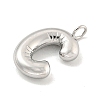 Non-Tarnish 304 Stainless Steel Pendants STAS-C102-15P-C-2