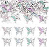 20Pcs 4 Colors Alloy Enamel Pendants ENAM-TA0003-29P-1