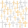 100Pcs 10 Styles Brass Pendants KK-PH0012-23A-1