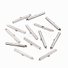 Iron Slide On End Clasp Tubes IFIN-R212-3.0cm-P-1
