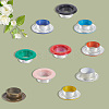 200 Sets 10 Colors Iron Grommet Eyelet Findings SCRA-GF0001-10B-02-6