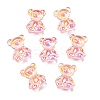 Cartoon Transparent Resin Cabochons RESI-G073-01A-1