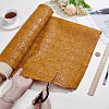 Flower Pattern PVC Leather Fabric DIY-NB0015-59C-3