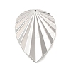 Non-Tarnish 304 Stainless Steel Big Pendants STAS-F290-08P-1