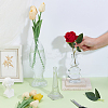 3Pcs 3 Styles Glass Vase DJEW-PH0001-47-3