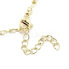 Brass Micro Pave Clear Cubic Zirconia Pendant Necklaces LS-NJEW-B101-03G-03-3