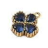 304 Stainless Steel Rhinestone Pendants STAS-E547-06B-G-2