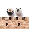Bright Glazed Porcelain Beads PORC-D300-A13-2