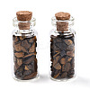 Glass Wishing Bottle Display Decorations AJEW-T013-02H-1