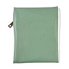 Imitation Leather Jewelry Storage Zipper Bags ABAG-G016-01D-3