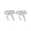 Brass Micro Pave Clear Cubic Zirconia Pendants KK-S376-17C-P-1
