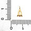 Brass Micro Pave Cubic Zirconia Pendants KK-D356-08D-G-3