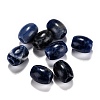 Natural Sodalite European Beads G-F580-A07-1