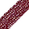 Electroplate Glass Beads Strands LS-EGLA-A044-P1mm-B02-1