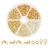 200Pcs Brass End Bead Tips DIY-PH0002-96A-1