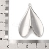 Anti-Tarnish 304 Stainless Steel Pendants STAS-D194-17S-3