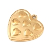 304 Stainless Steel Pendants STAS-C154-05A-G-2
