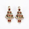 Alloy Enamel Pendants ENAM-S126-039-NR-2