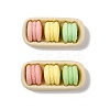 Imitation Food Opaque Resin Decoden Cabochons X-RESI-G041-C03-2
