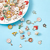 Craftdady 68pcs Alloy Enamel Pendants FIND-CD0001-22-11