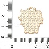 Small Potted Plant with Dog Alloy Enamel Pendants ENAM-I083-01KCG-01-3