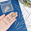 nicraftale 30Pcs 304 Stainless Steel Pendants STAS-UN0053-16-4