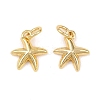 Brass Charms KK-G549-17A-G-1