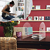 Arch Shaped Acrylic Vinyl Record Storage Holder Rack ODIS-WH0070-02-5