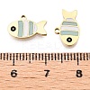 Ion Plating(IP) 316L Surgical Stainless Steel Charms STAS-D035-01B-G-02-3