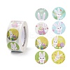 8 Patterns Easter Theme Self Adhesive Paper Sticker Rolls DIY-C060-03N-1