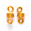 Aluminum Hair Braid Dreadlock Beads X-ALUM-S017-001A-2