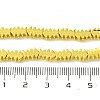 Electroplated Synthetic Non-Magnetic Synthetic Hematite Beads Strands G-I360-Q01-01-4