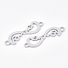 Tarnish Resistant 201 Stainless Steel Links X-STAS-T044-73P-2