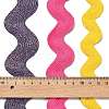 Polyester Wavy Fringe Trim Ribbon OCOR-XCP0002-35-4