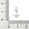 Brass Micro Pave Cubic Zirconia Pendants KK-D386-03P-3