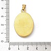 304 Stainless Steel Pendants STAS-P400-05AG-3