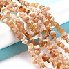 Natural Pink Aventurine Beads Strands G-E607-A13-4