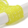 Imitation Jade Glass Beads Strands EGLA-YW0003-19A-25-1