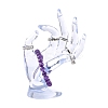 Plastic Ring Display Hand Model LS-DIY-I047-04A-6