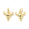 Brass Charms KK-G416-17G-1