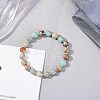 Natural Regalite/Imperial Jasper/Sea Sediment Jasper Beads Strands G-OC0001-05-7