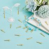 60Pcs Zinc Alloy Pendants FIND-SC0016-31G-3