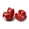 Handmade Porcelain Beads PORC-Z009-02G-2
