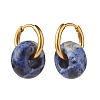 Natural Sodalite Chip Beads Jewelry Set SJEW-JS01223-04-8