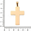 304 Stainless Steel Pendants STAS-P421-16A-3