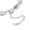 Rack Plating Brass Bracelets for Women BJEW-K244-06A-P-3